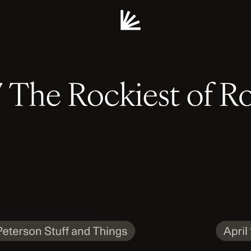 #27 The Rockiest of Roads