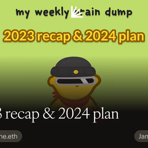 2023 recap & 2024 plan