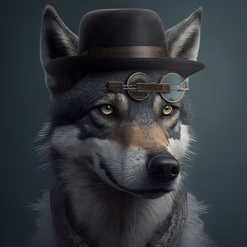 Sage Gray Wolf