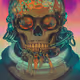 Digital Skull Art