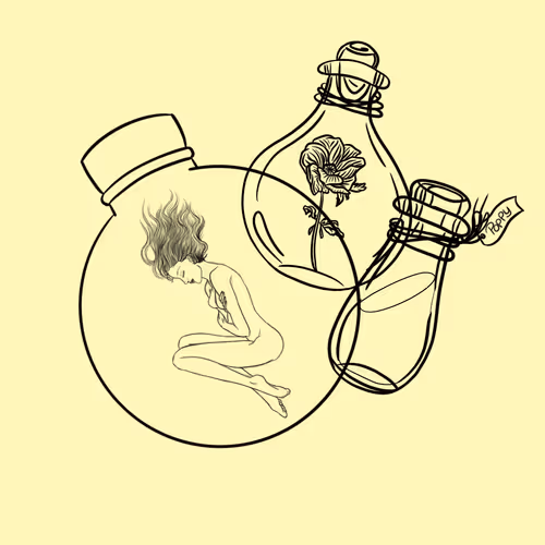 Bottled Fairies Sketches