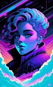 Colourfully Girl art