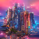 Neon Lights Megapolis