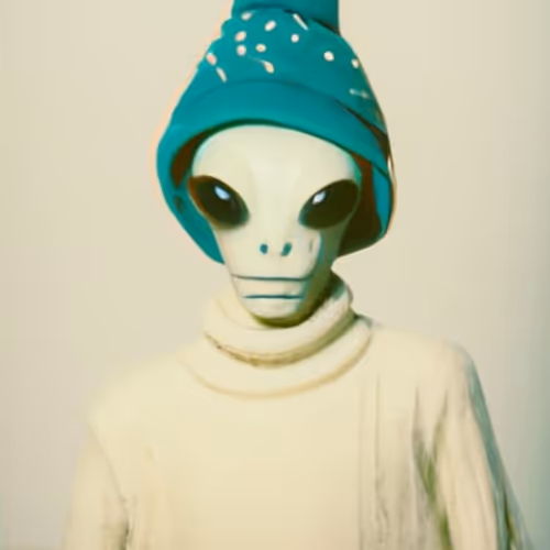 The Alien Polaroids