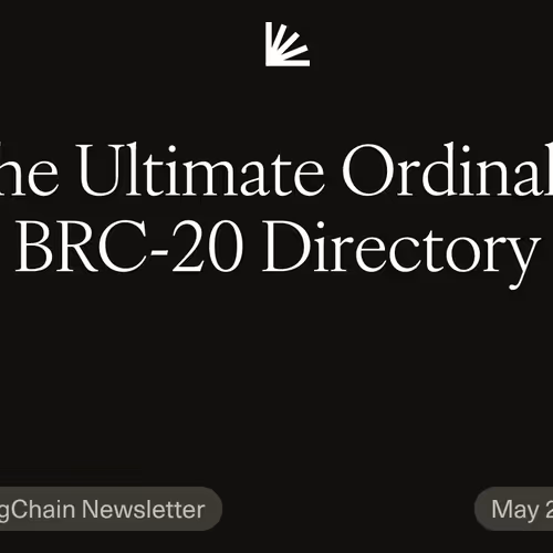 The Ultimate Ordinals/BRC-20 Directory