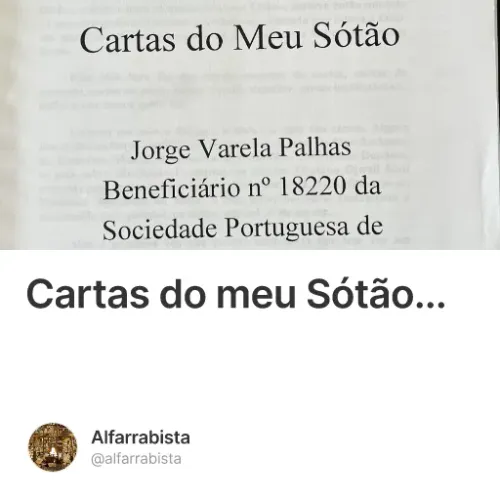 Cartas do meu Sótão...