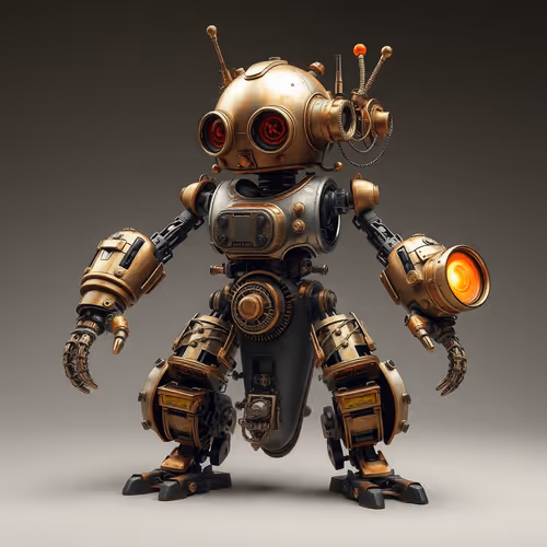 Steampunk Robotos