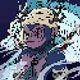 Neo Samurai Monkeys Pixelated