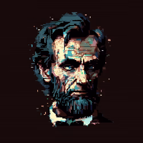 A President in Pixels