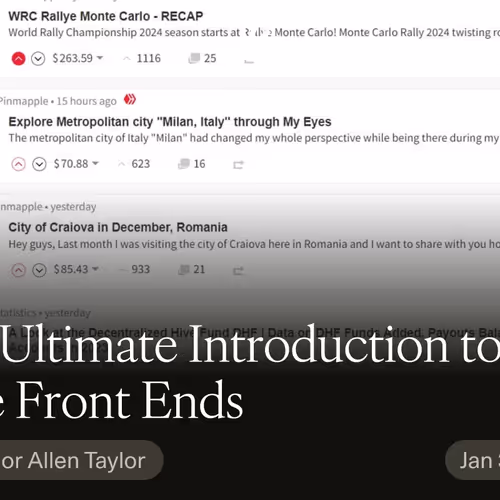 The Ultimate Introduction to Hive Front Ends