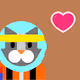 Space Cat heart