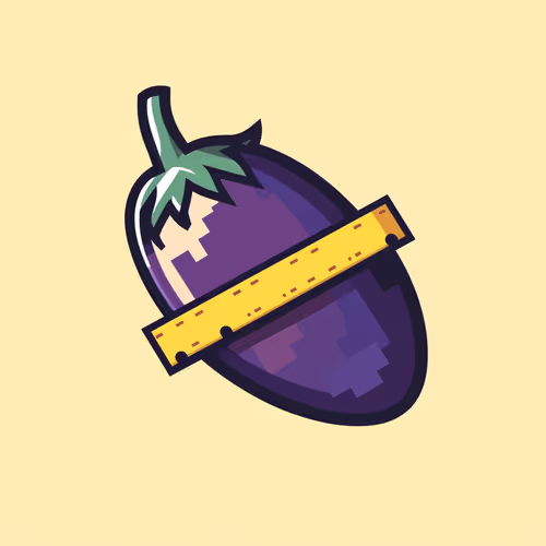 Taped Pixels: The Eggplant Series