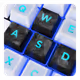 WASD virtual keyboards
