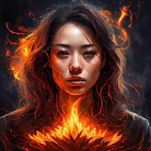 Femme Flames: Ablaze in the NFT Realm V1