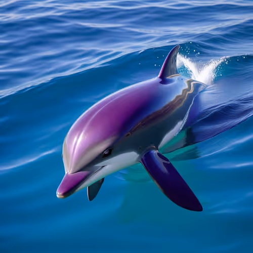 Violete dolphin