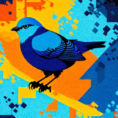 There's a bluebird in my heart...