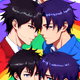 Colorful Anime Boys