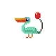 Pixel pelicans