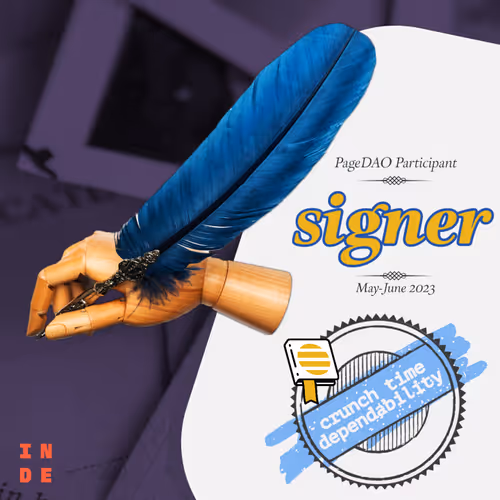 PageDAO Governance Rewards