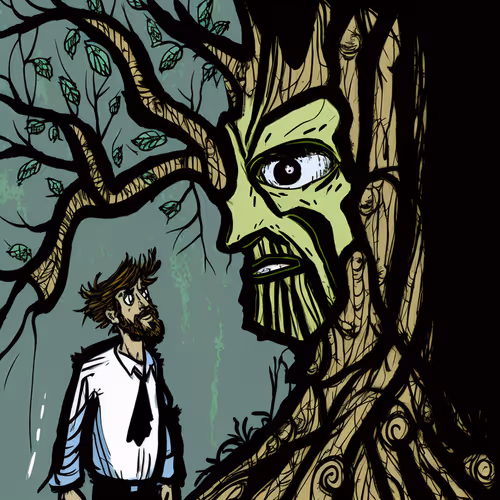 The man and the magic tree