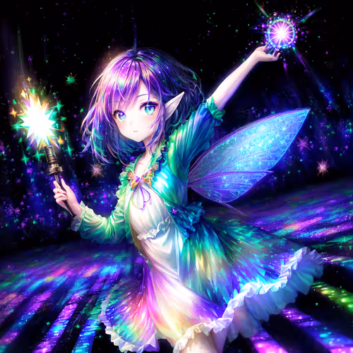 Rainbow fairy