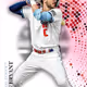 National League™ Kris Bryant Base Pink 1299 Uncommon