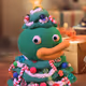 Lucky's Xmas Costume by Lucky Ducky x Reddit Collectible Avatars