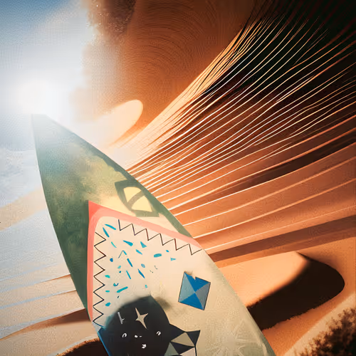 Soulsurfer in the desert