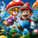Mushroom Kingdom Mint (4K print ready)