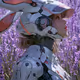 cyberpunk girl white rabbit ~ lavender~