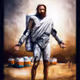 Jesus the space warrior