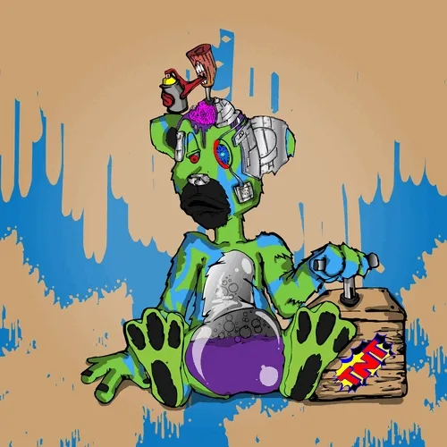 Rakugaki Kuma on Polygon