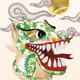Paper dragon by doctorwho_cares x Reddit Collectible Avatars