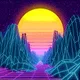 AI Synthwave Faces