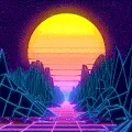 AI Synthwave Faces