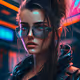 Cyberpunk Neon Team
