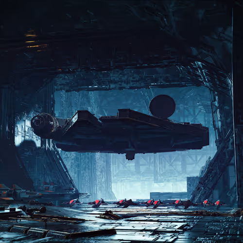 the landing