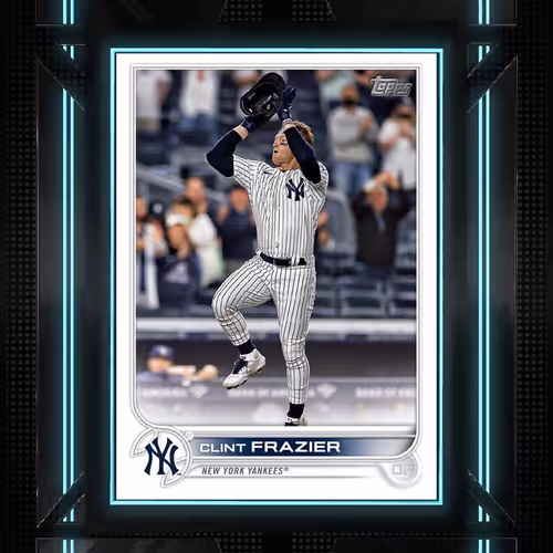 New York Yankees® Clint Frazier Base Glitch 101 Uncommon