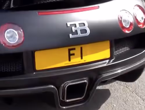 GB vanity plates