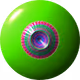 Circles of Solid Green