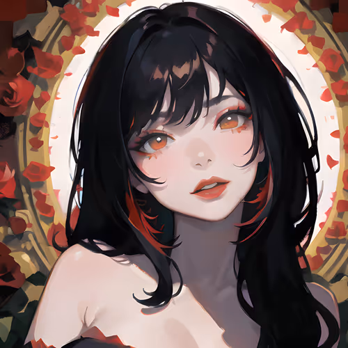 金欠少女（薔薇）