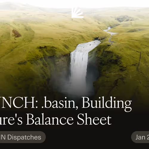 LAUNCH: .basin, Building Nature's Balance Sheet