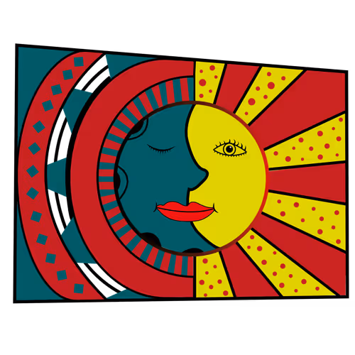 Moon and Sun | A Unique Duo