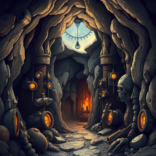 Steampunk Caverns Polygon