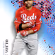 Cincinnati Reds® Joey Votto Base Blue 1008 Common