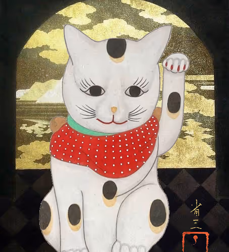 ジェネレイティブ風日本画NFT記念