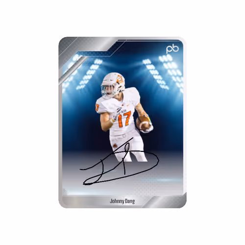 Johnny Dang's Playbook Athlete Player Card