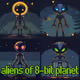 Aliens of 8-Bit Planet