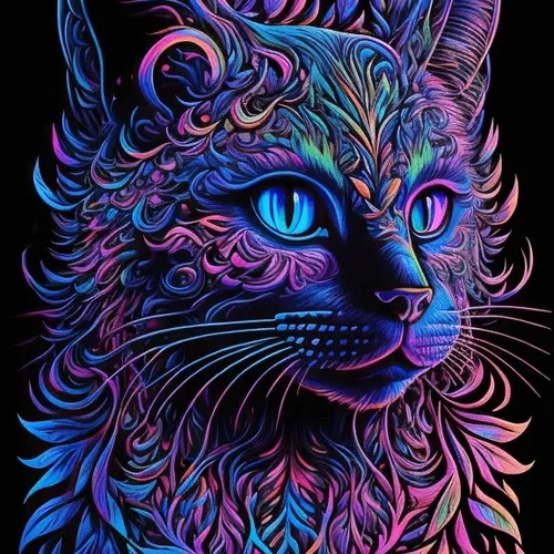 Psycatdelics by Imaginary Cat
