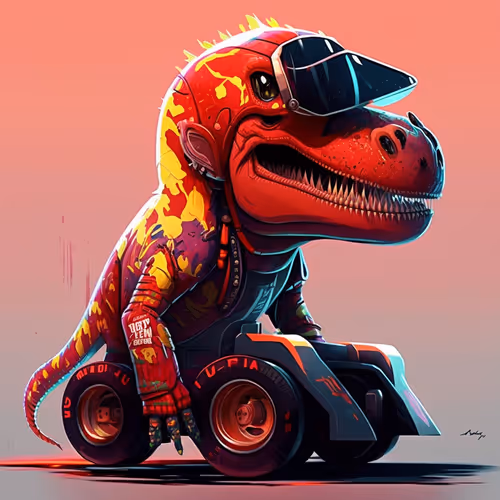 「T-REX GP」Twitter開設記念NFT Vol.1